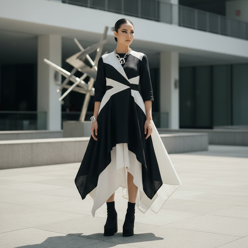 Gaya Monokrom 2025: Elegan, Tenang, dan Selalu Relevan