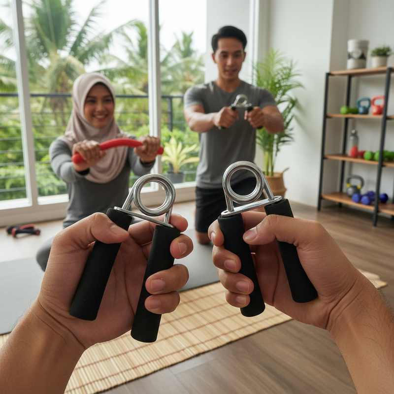 Hand Grip Fitness Untuk Melatih Kekuatan