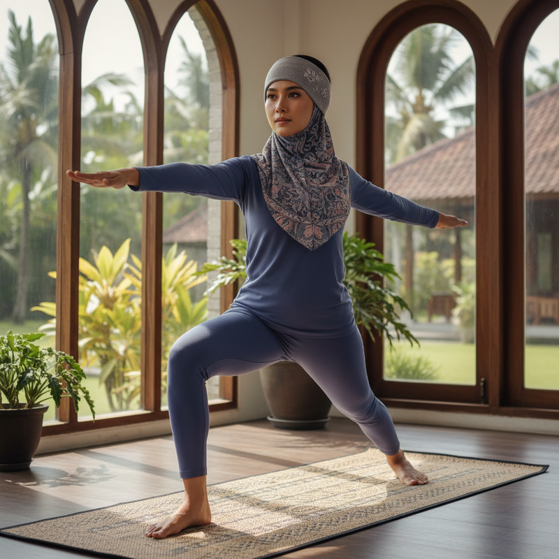 Headband Yoga Untuk Latihan Lebih Stabil