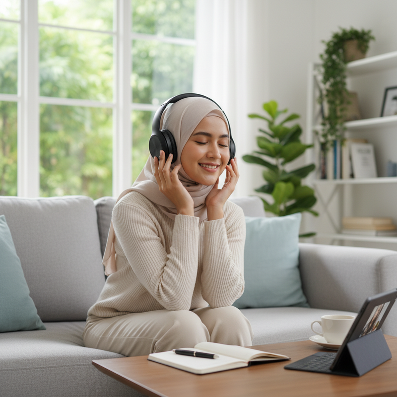 Headset Bluetooth Nyaman untuk Panggilan Lama