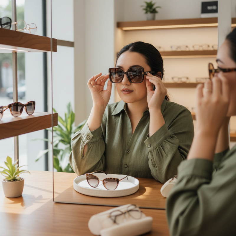 Kacamata Hitam untuk Wajah Bulat, Bentuk Frame Apa yang Paling Sesuai