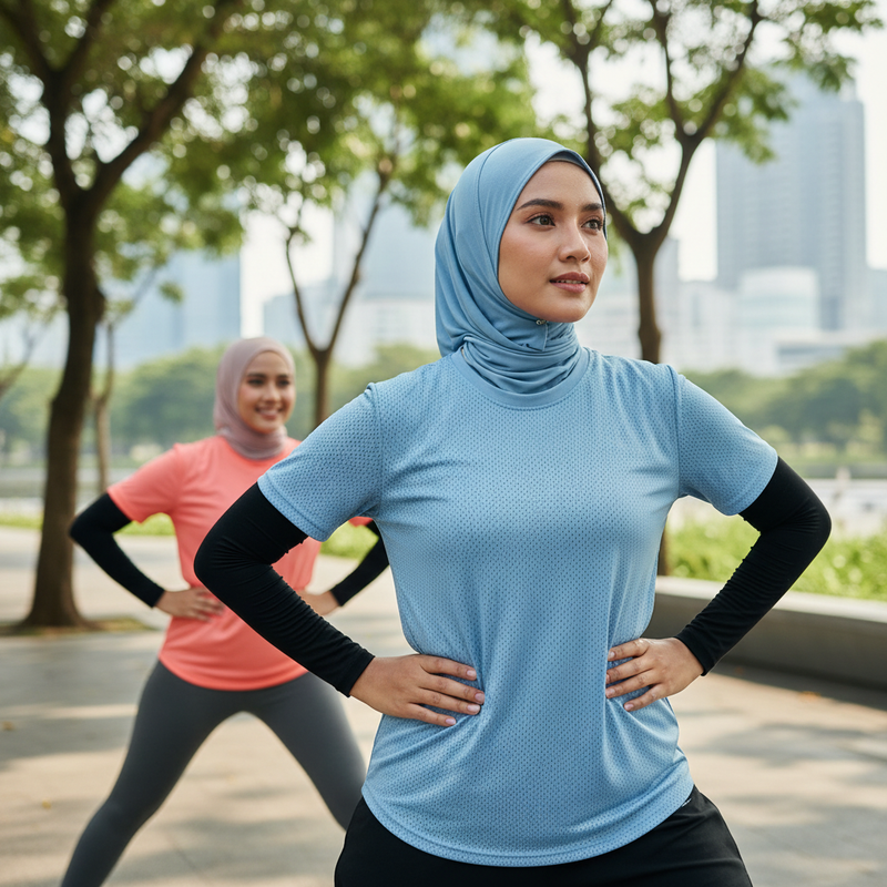 Kaos Olahraga Breathable Untuk Gerak Lebih Bebas