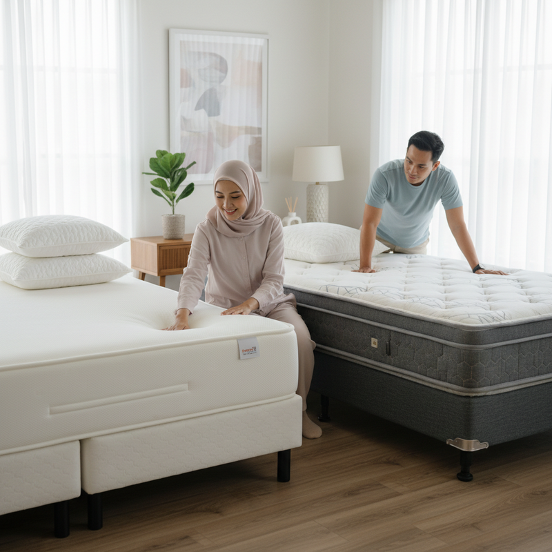 Kasur Busa atau Kasur Spring untuk Tidur Berkualitas Setiap Malam