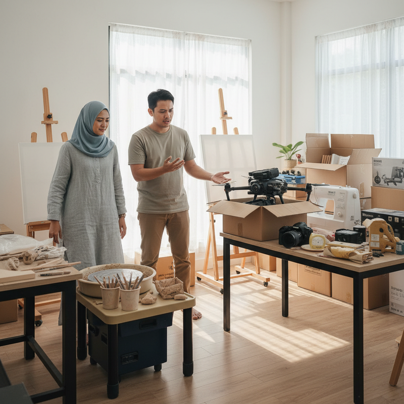 Kesalahan Membeli Peralatan Hobi Mahal