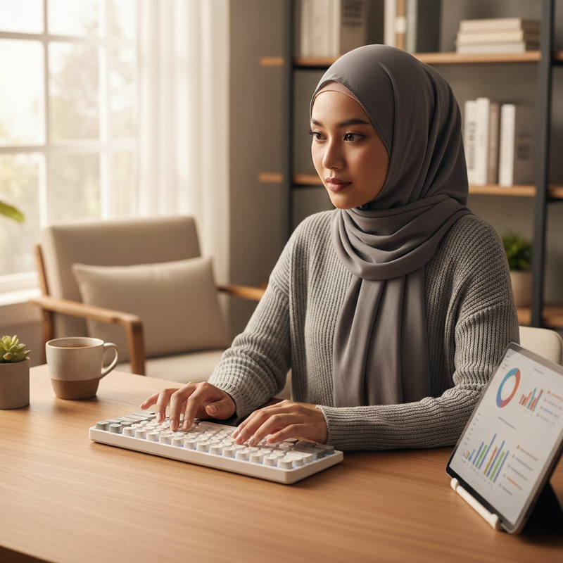 Keyboard Nyaman untuk Pengetikan Cepat