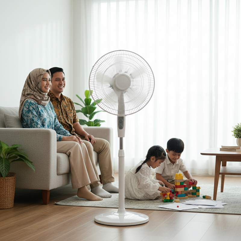 Kipas Angin dengan Putaran Stabil