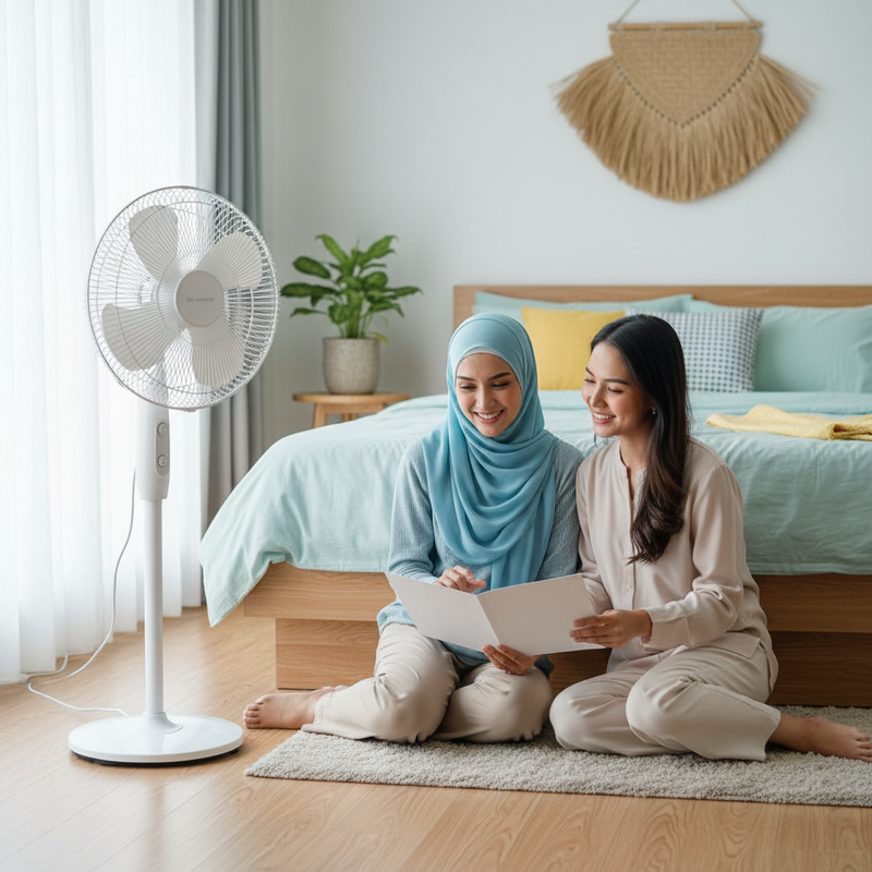 Kipas Angin Hemat Energi Untuk Kamar Tidur