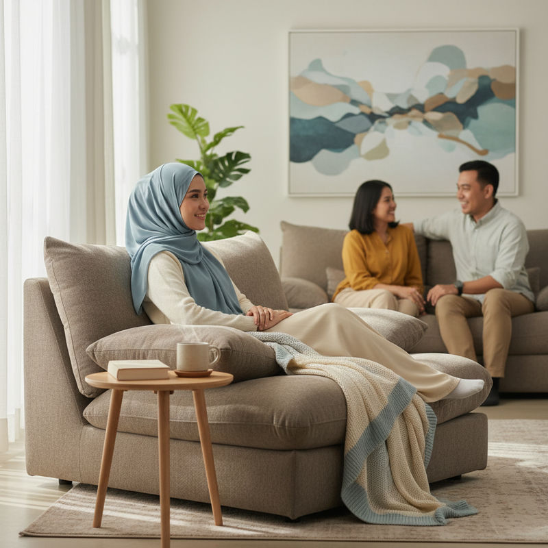 Kursi Santai untuk Ruang Keluarga