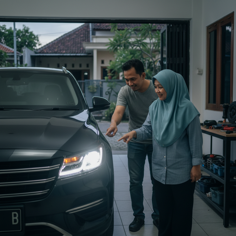 Lampu LED Mobil Hemat Energi