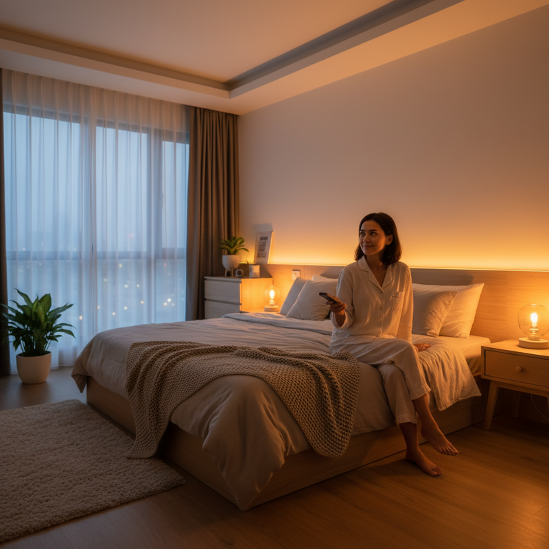 Lampu LED untuk Kamar Tidur, Suhu Warna Berapa yang Paling Nyaman