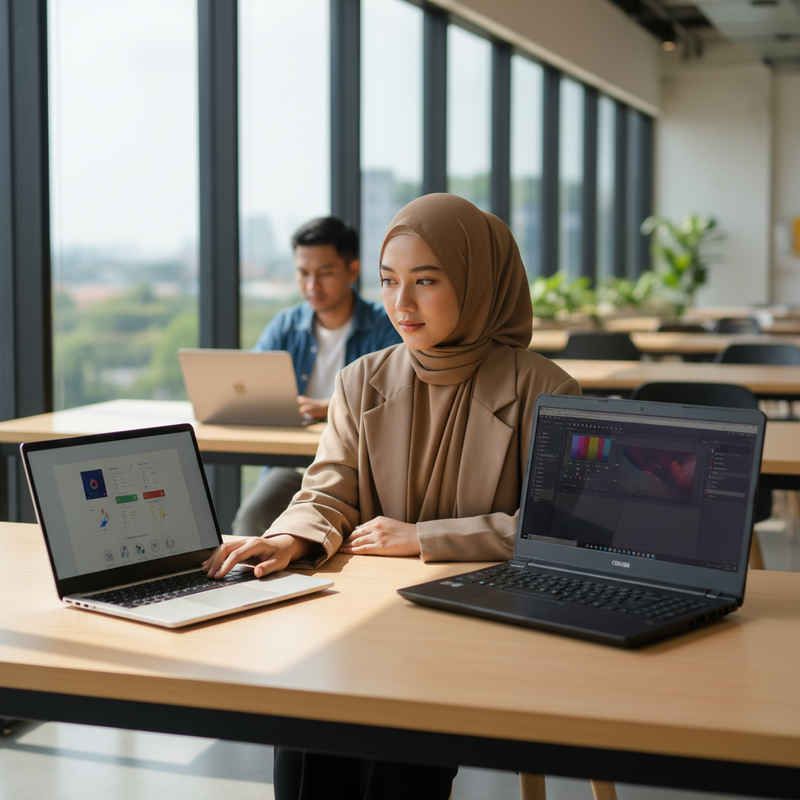 Laptop Tipis atau Laptop Tebal, Mana yang Lebih Cocok
