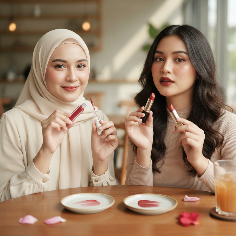 Lip Tint versus Lipstik Matte, Ketahanan Warna Sepanjang Hari