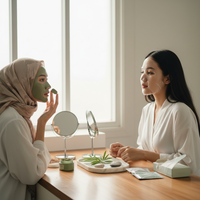 Masker Wajah Clay versus Sheet Mask, Mana yang Lebih Efektif untuk Pori Besar