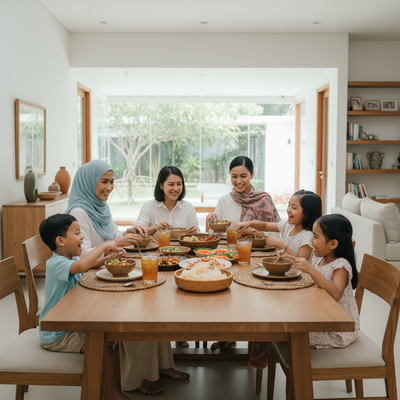 Meja Makan Untuk Kebutuhan Keluarga