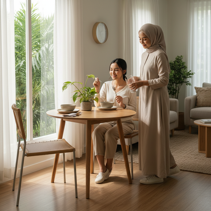 Meja Makan untuk Ruang Kecil