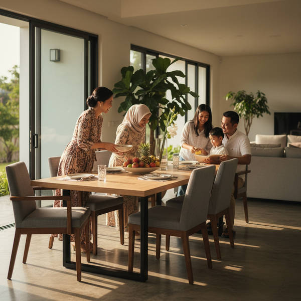 Meja Makan Yang Cocok Untuk Keluarga