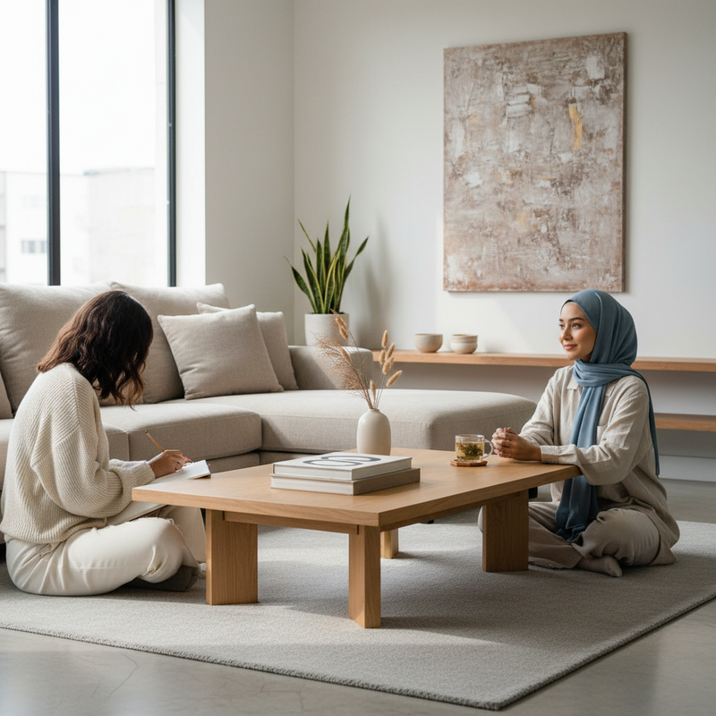 Meja Tamu Minimalis Modern