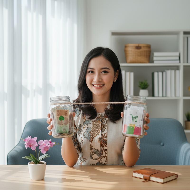Menjaga Keseimbangan Antara Belanja Dan Tabungan