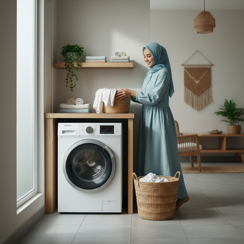 Mesin Cuci Praktis untuk Rumah Minimalis