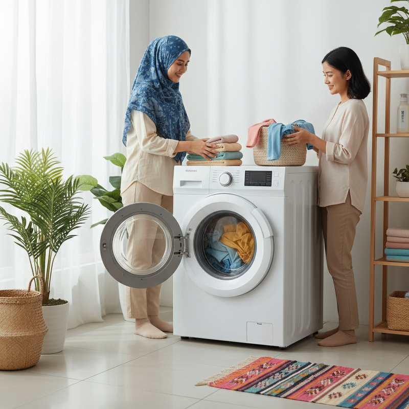 Mesin Cuci untuk Keluarga Kecil