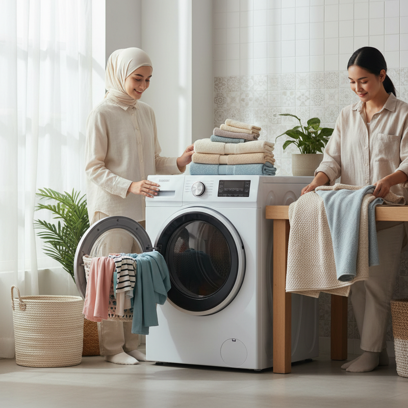 Mesin Pengering Pakaian Hemat Energi