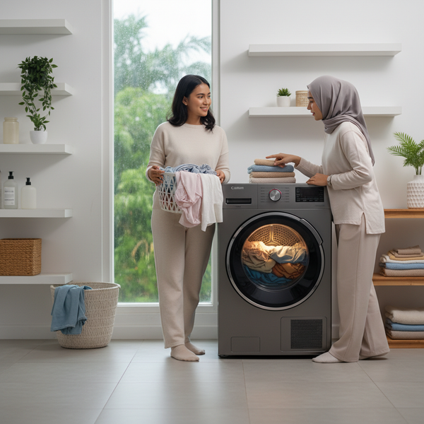 Mesin Pengering Pakaian untuk Musim Hujan