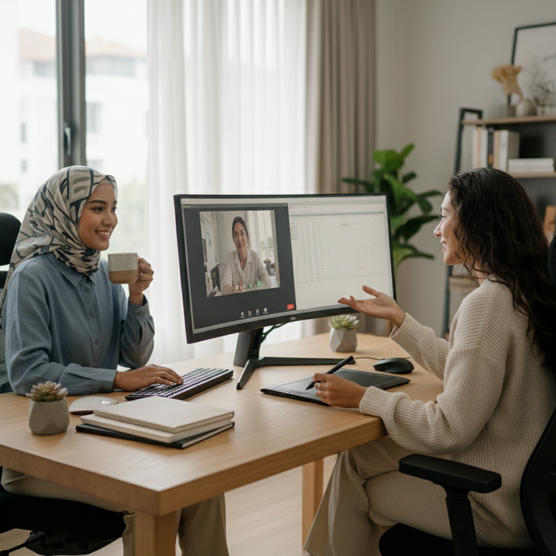 Monitor untuk Setup Kerja dari Rumah
