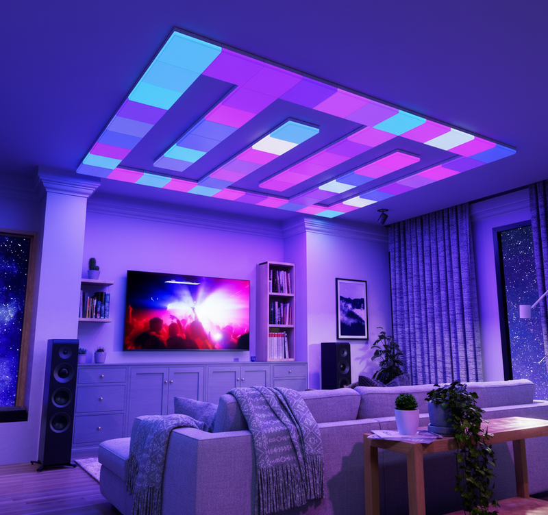 Nanoleaf Skylight (2025): Lampu Plafon Pintar yang Ubah Suasana Rumah dengan Cahaya Futuristik
