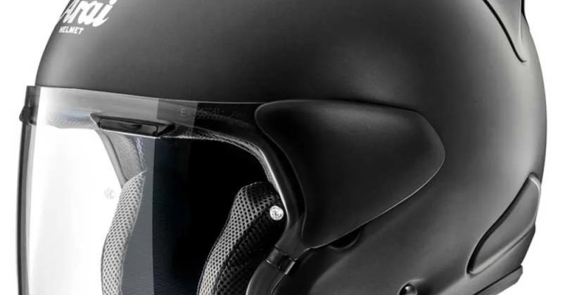 Arai SZ-R VAS Bluetooth Helmet: Open-Face Premium