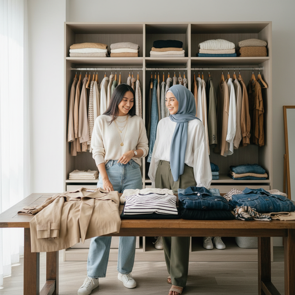 Pakaian Yang Mudah Dipadukan Sehari Hari