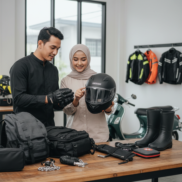 Panduan Memilih Aksesori Motor Harian
