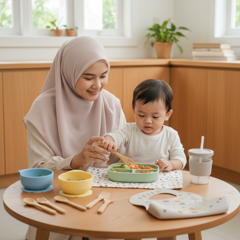 Panduan Peralatan Makan Anak