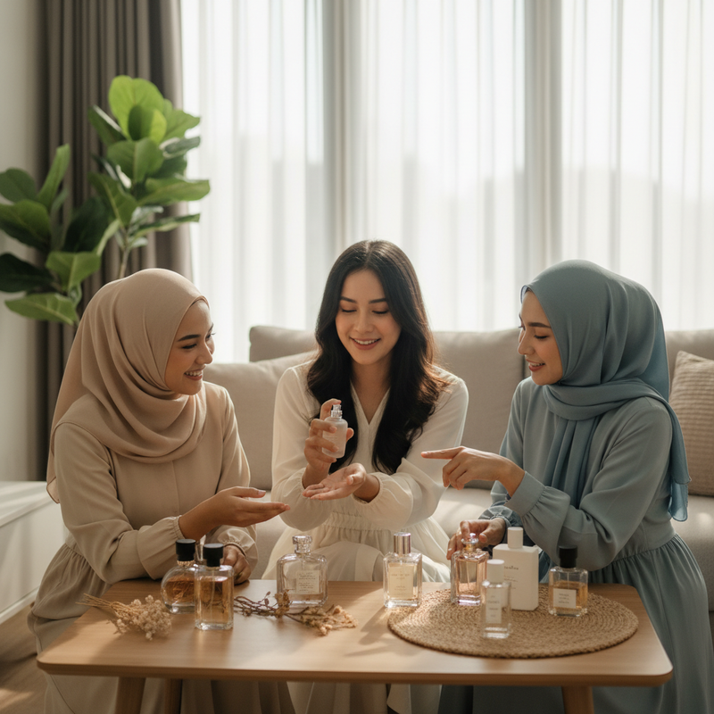 Parfum Harian dengan Aroma Tidak Menyengat
