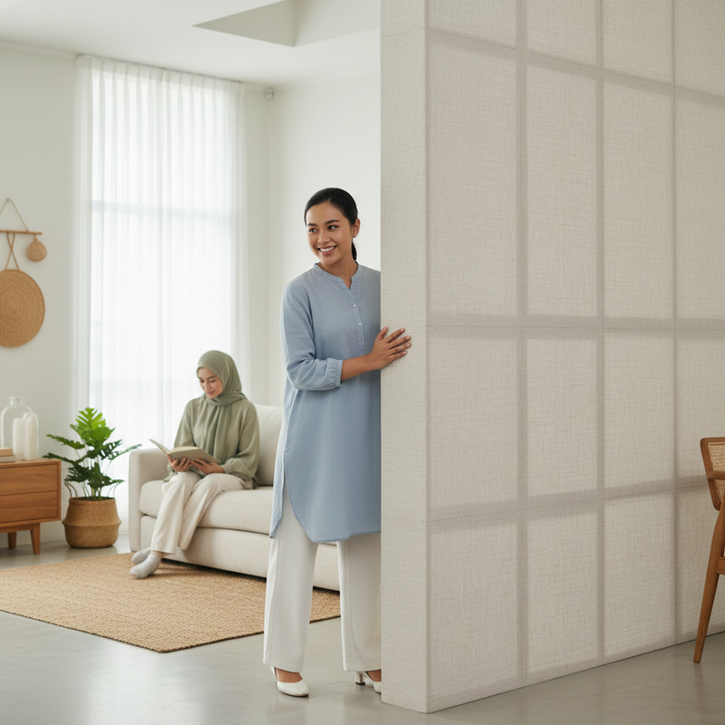 Partisi Ruangan, Material yang Paling Ringan namun Tetap Kokoh