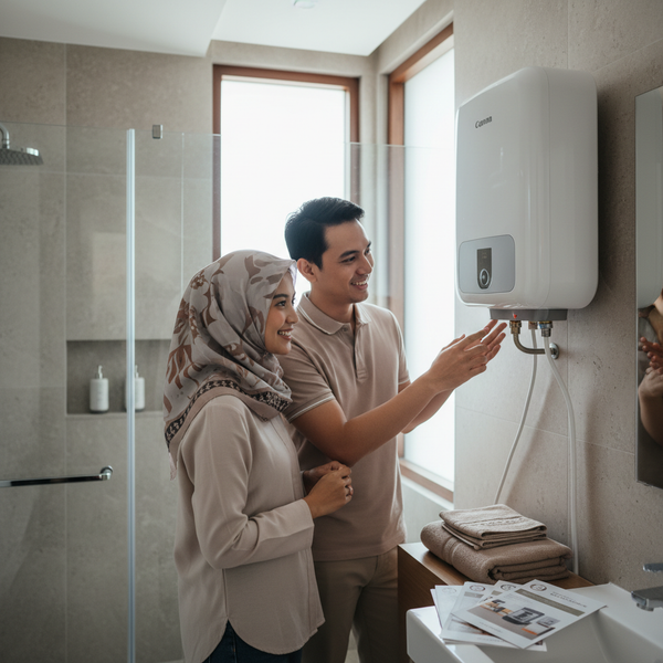 Pemanas Air Listrik untuk Kamar Mandi