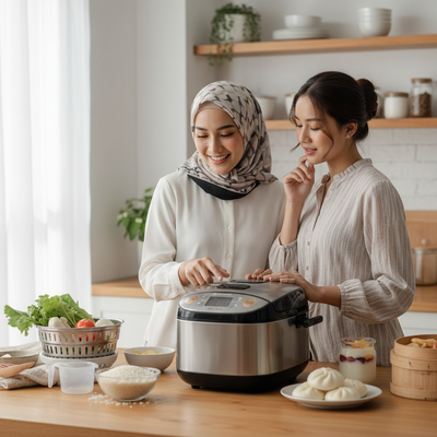 Penanak Nasi Multifungsi, Fitur yang Benar-Benar Dibutuhkan dan yang Tidak