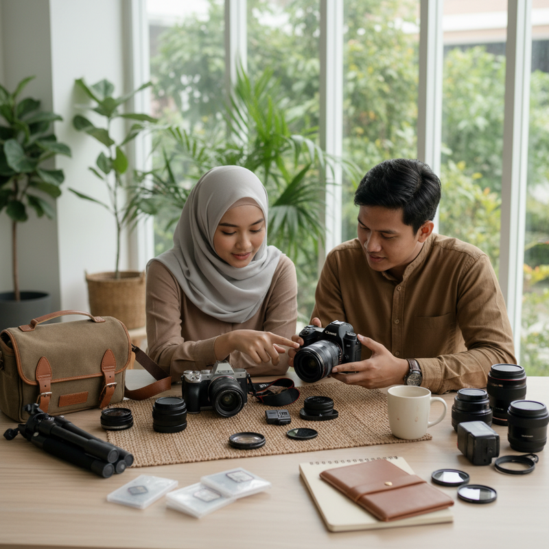 Peralatan Fotografi Untuk Hobi