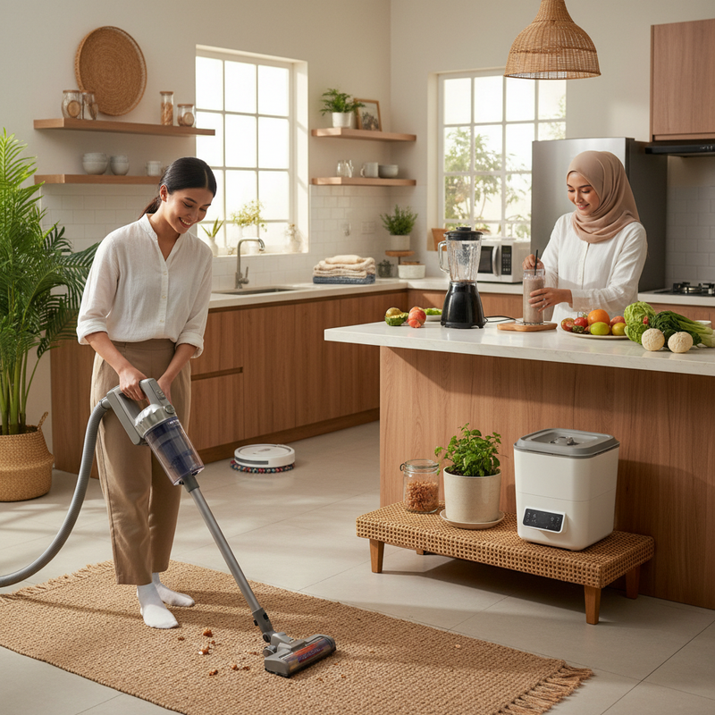 Peralatan Rumah Tangga yang Membantu Aktivitas Harian