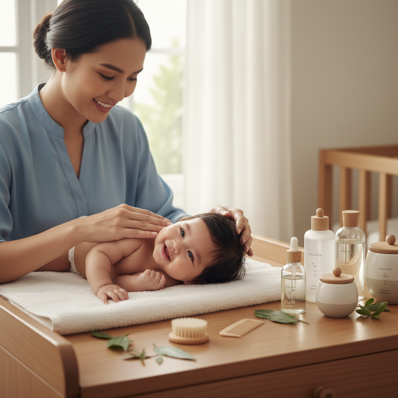 Perawatan Rambut Bayi Agar Tetap Lembut