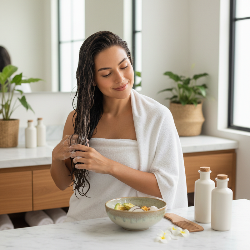 Perawatan Rambut untuk Rumah