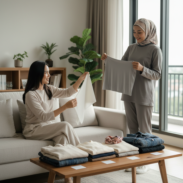 Perbedaan Bahan Pakaian Untuk Aktivitas Harian