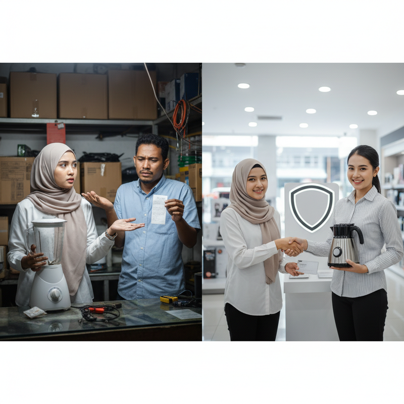 Perbedaan Garansi Resmi dan Distributor