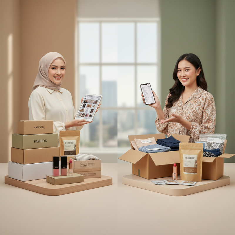 Perbedaan Official Store dan Reseller: Mana yang Lebih Menguntungkan?