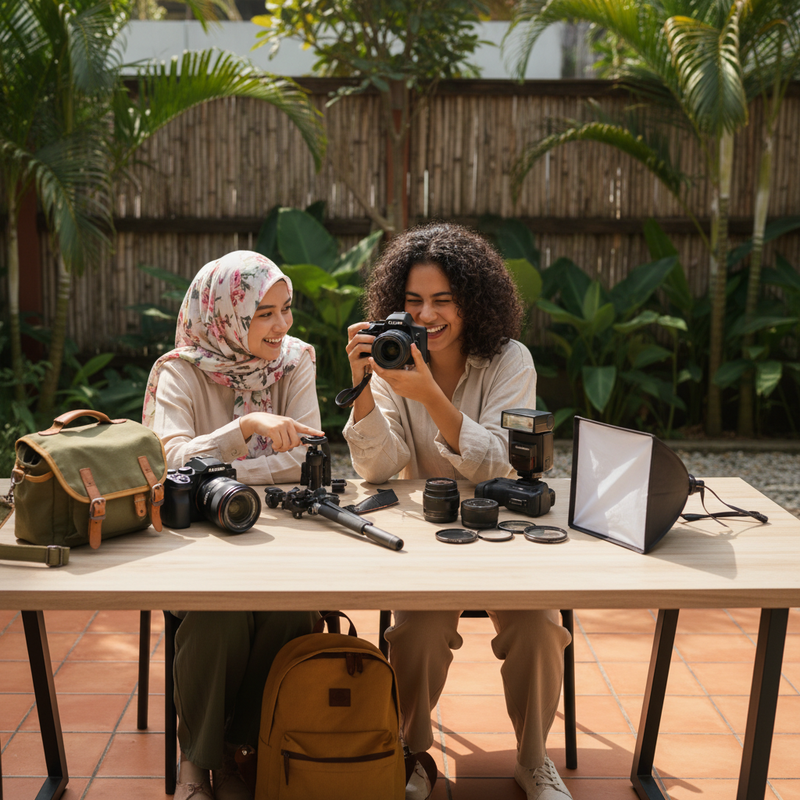 Perlengkapan Fotografi Pemula