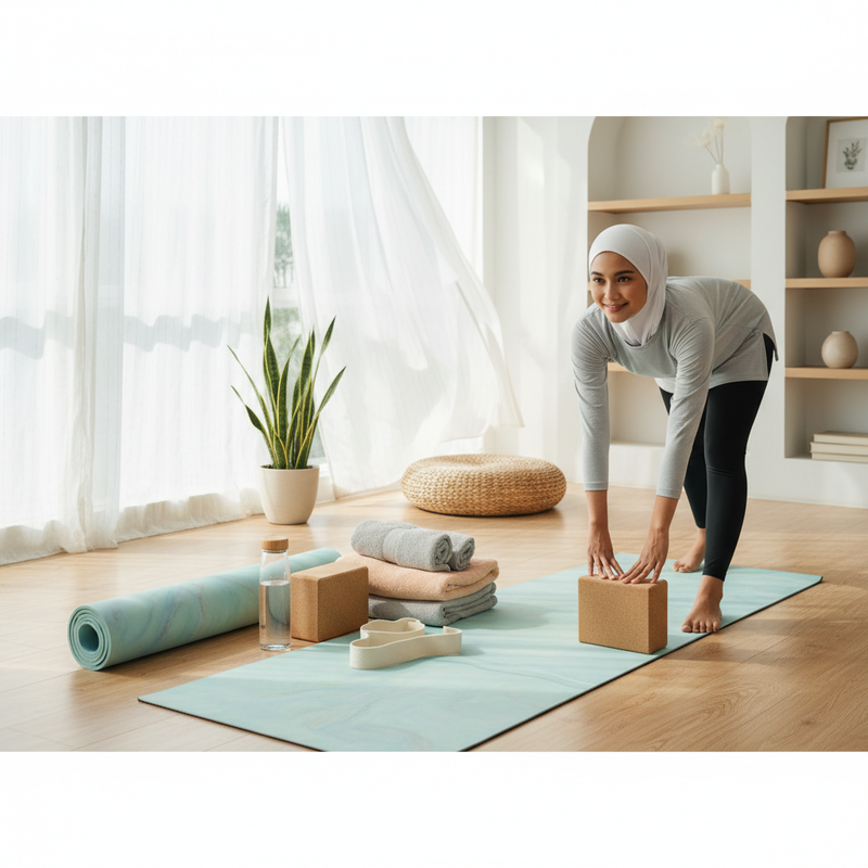 Perlengkapan Yoga untuk Pemula di Rumah