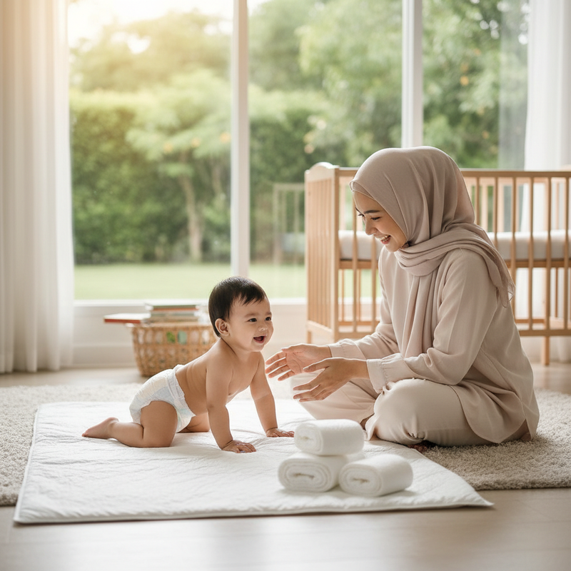 Popok Bayi dengan Daya Serap Tinggi