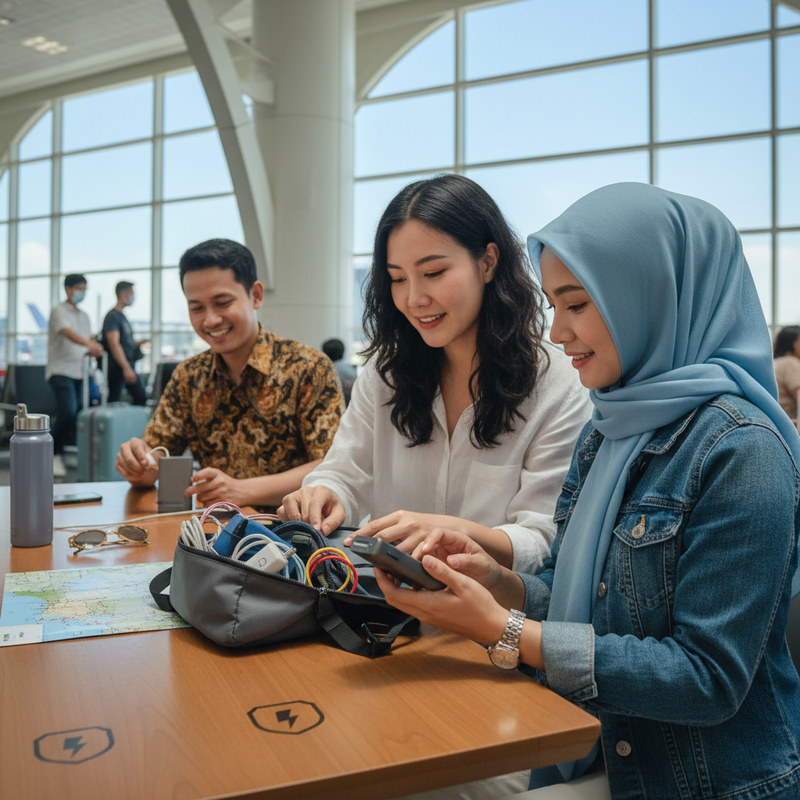 Power Bank Aman untuk Perjalanan