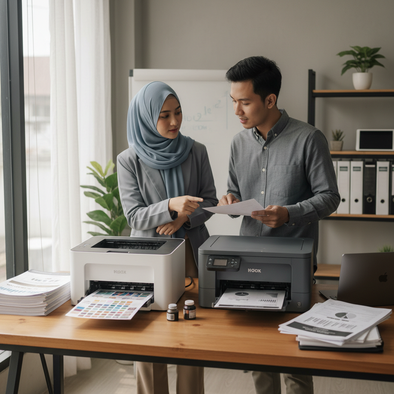 Printer Inkjet atau Laser untuk Keperluan Usaha Kecil