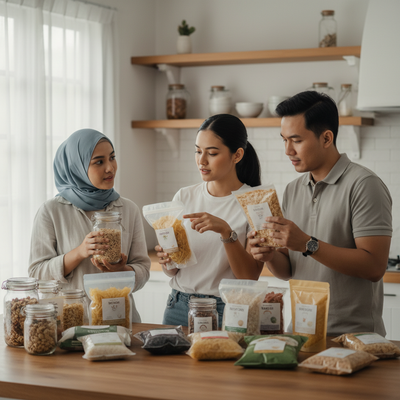Produk Makanan Kemasan yang Aman Dikonsumsi