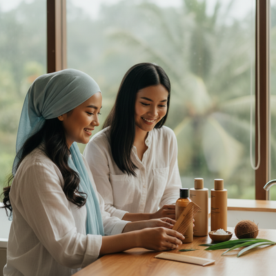 Produk Perawatan Rambut untuk Cuaca Lembap